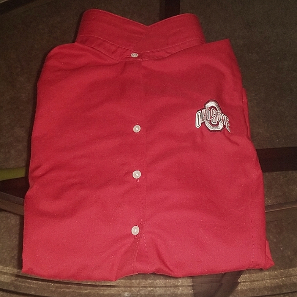 Cutter & Buck OSU Long Sleeve Button Down